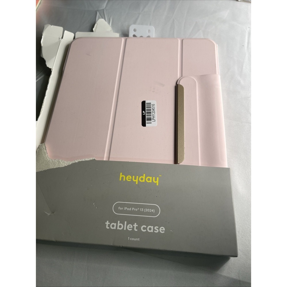 heyday Apple iPad Pro 13 in M4 Tablet Case Pink - NEW